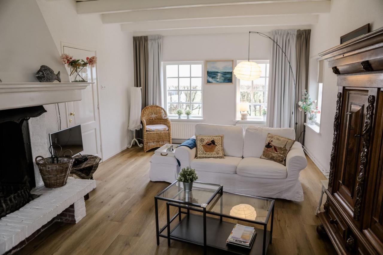 Prachtig Gelegen Vrijstaand Landhuis Hansweert Luaran gambar